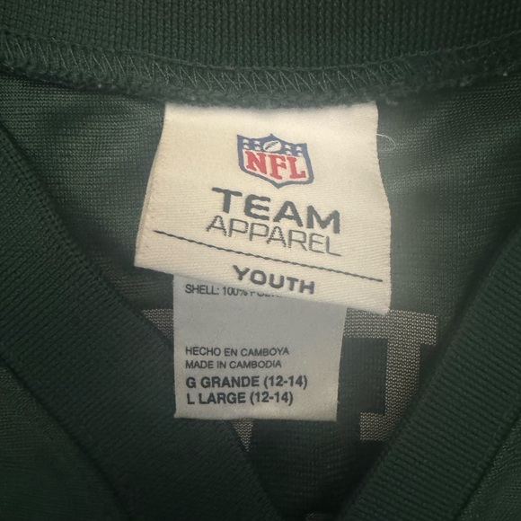 Team Apparel NFL NY Jets Youth Unisex Jersey Darrell Revis NFL Size L 12 / 14 - Picture 6 of 8